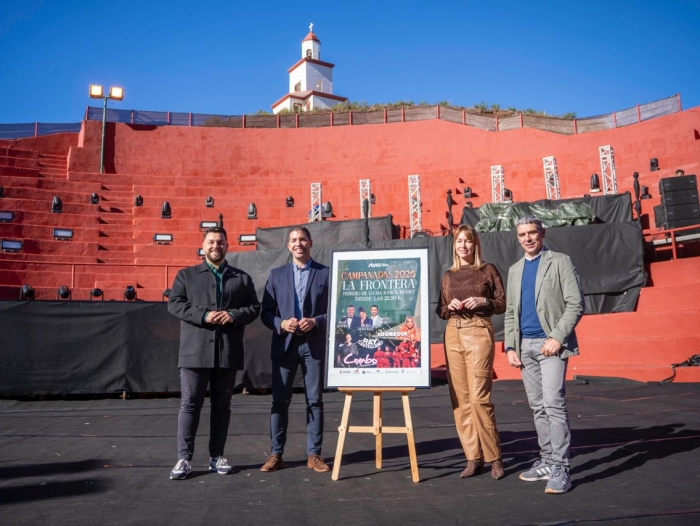 Se presenta en La Frontera el cartel oficial de las Campanadas de RTVC 2025-2026, un evento histórico desde el Terrero de Lucha Ramón Méndez